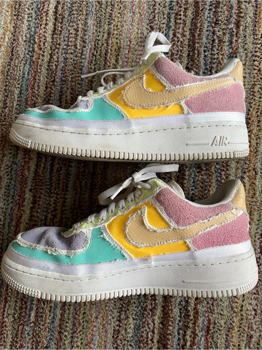 Nike Air Force 1 '07 Premium Tear Away Pastel Reveal Women’s Size 9
